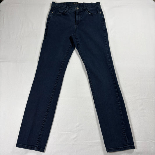 DKNY Womens Jeans 28 Dark Wash Skinny Stretch Classic Denim Pants Vintage Style
