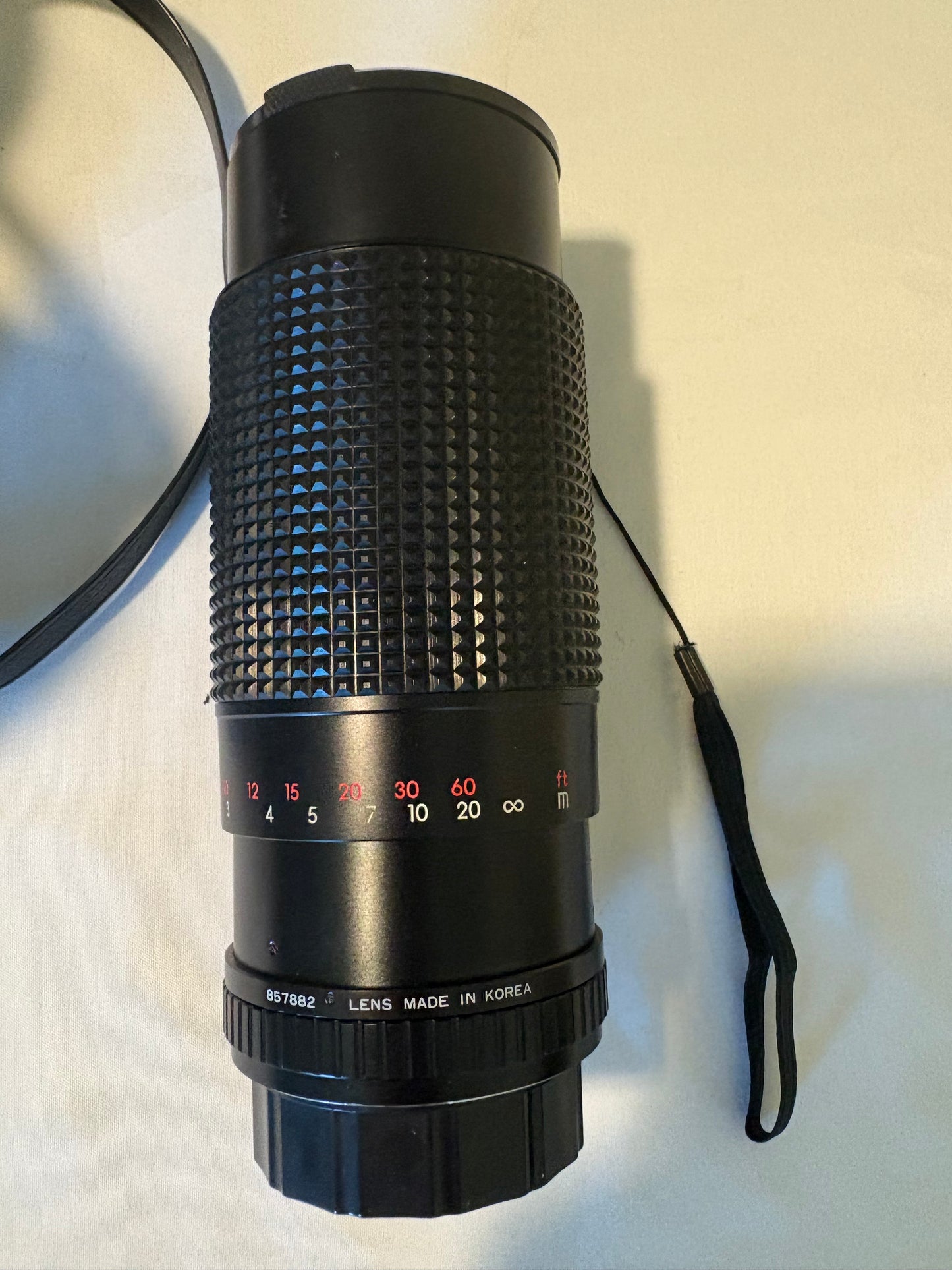 Albinar ADG 80-200mm f/3.9 MC Macro Zoom Lens PK Mount w/ Case & Caps Clean