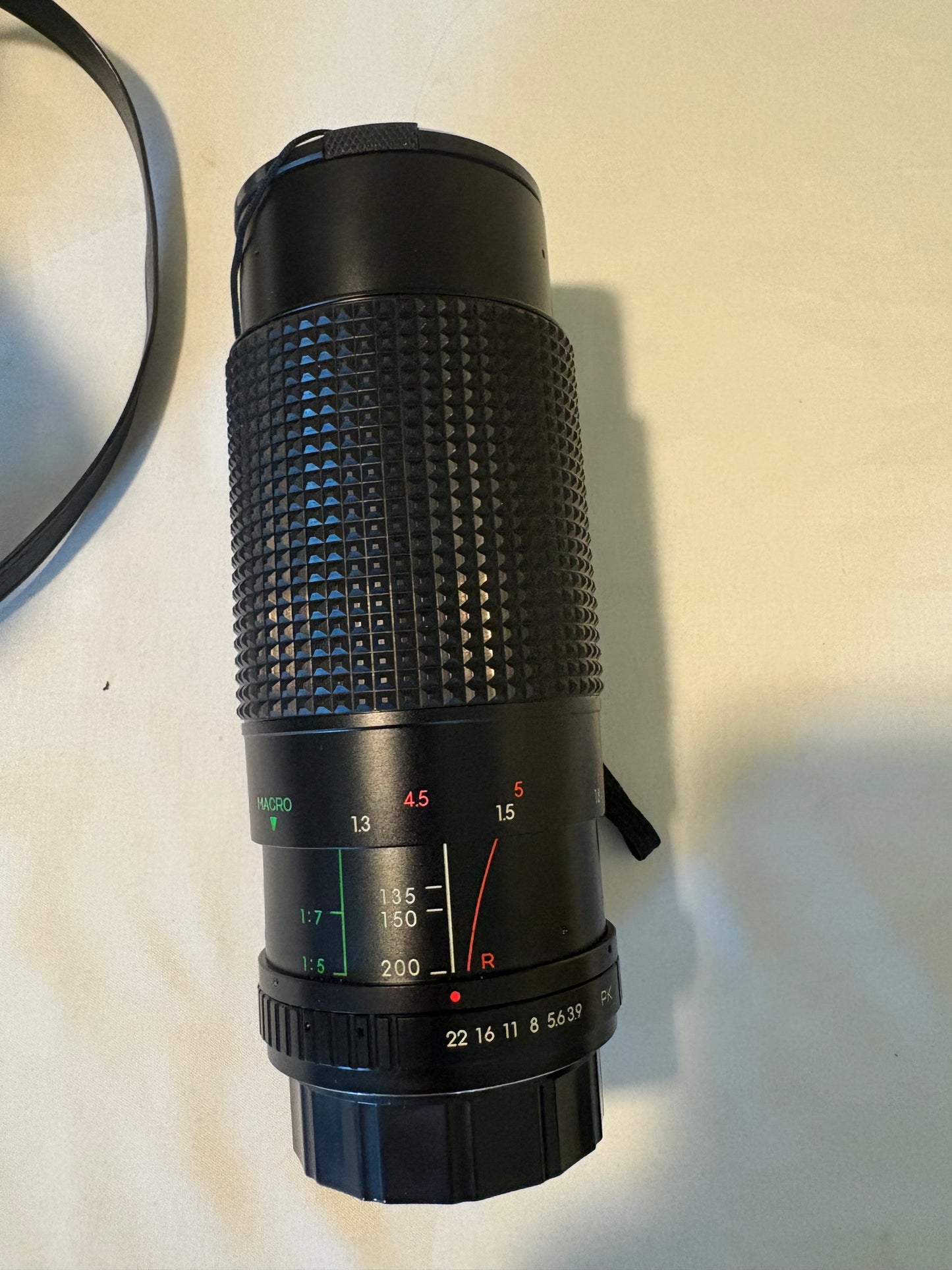 Albinar ADG 80-200mm f/3.9 MC Macro Zoom Lens PK Mount w/ Case & Caps Clean