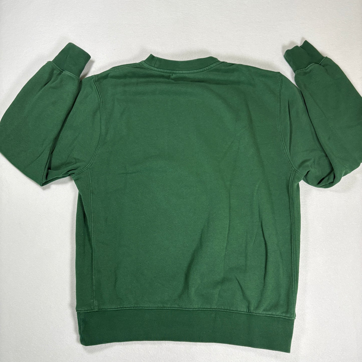 Nike Mens Green Crewneck Sweatshirt Medium Vintage Y2K Pullover 90s Grunge