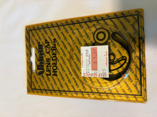 Vintage Albinar Lens Cap Holder NOS Sealed Photo Camera Accessory USA Made