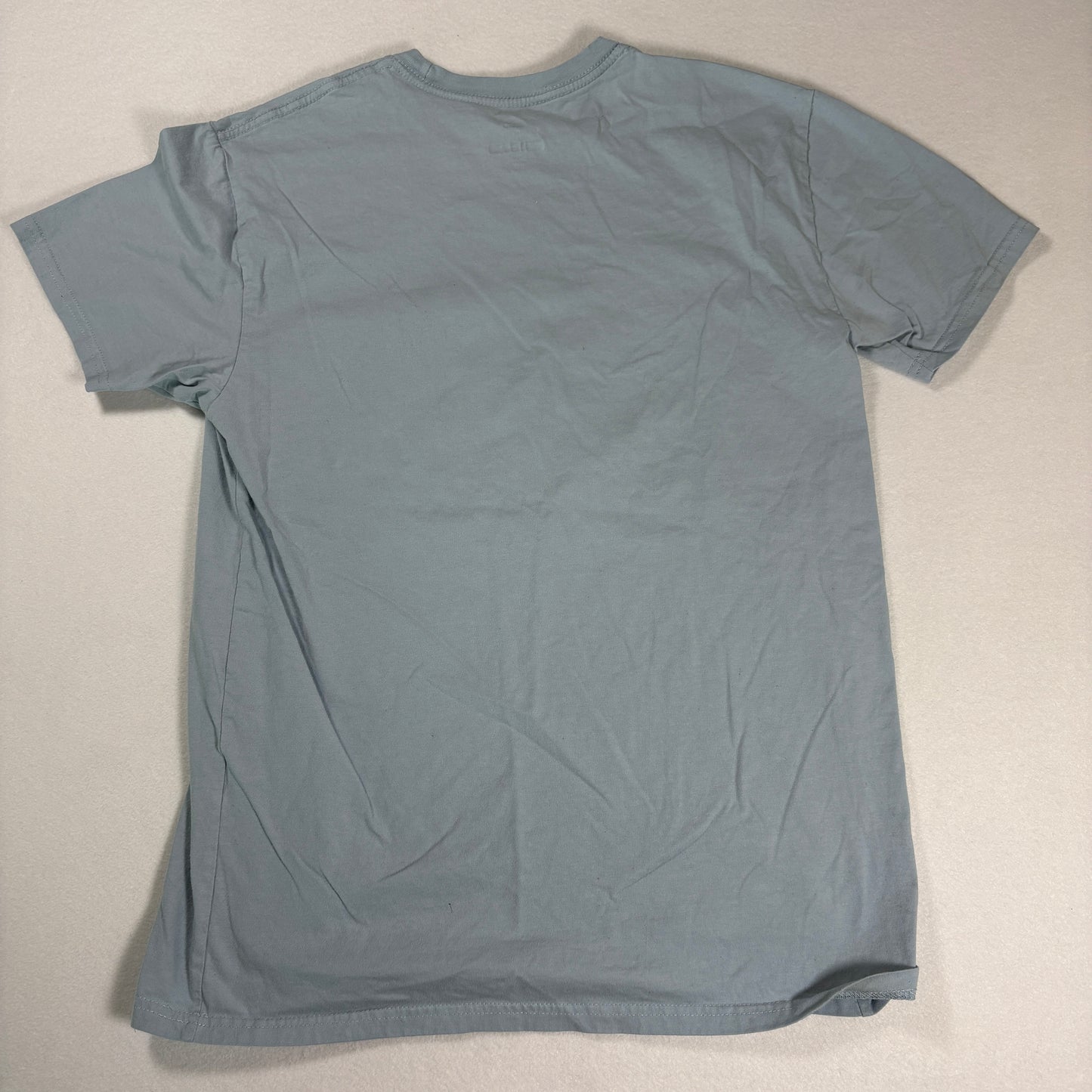 Adidas Mens Blue Golf T Shirt Medium Logo Tee Athletic Sportswear Casual