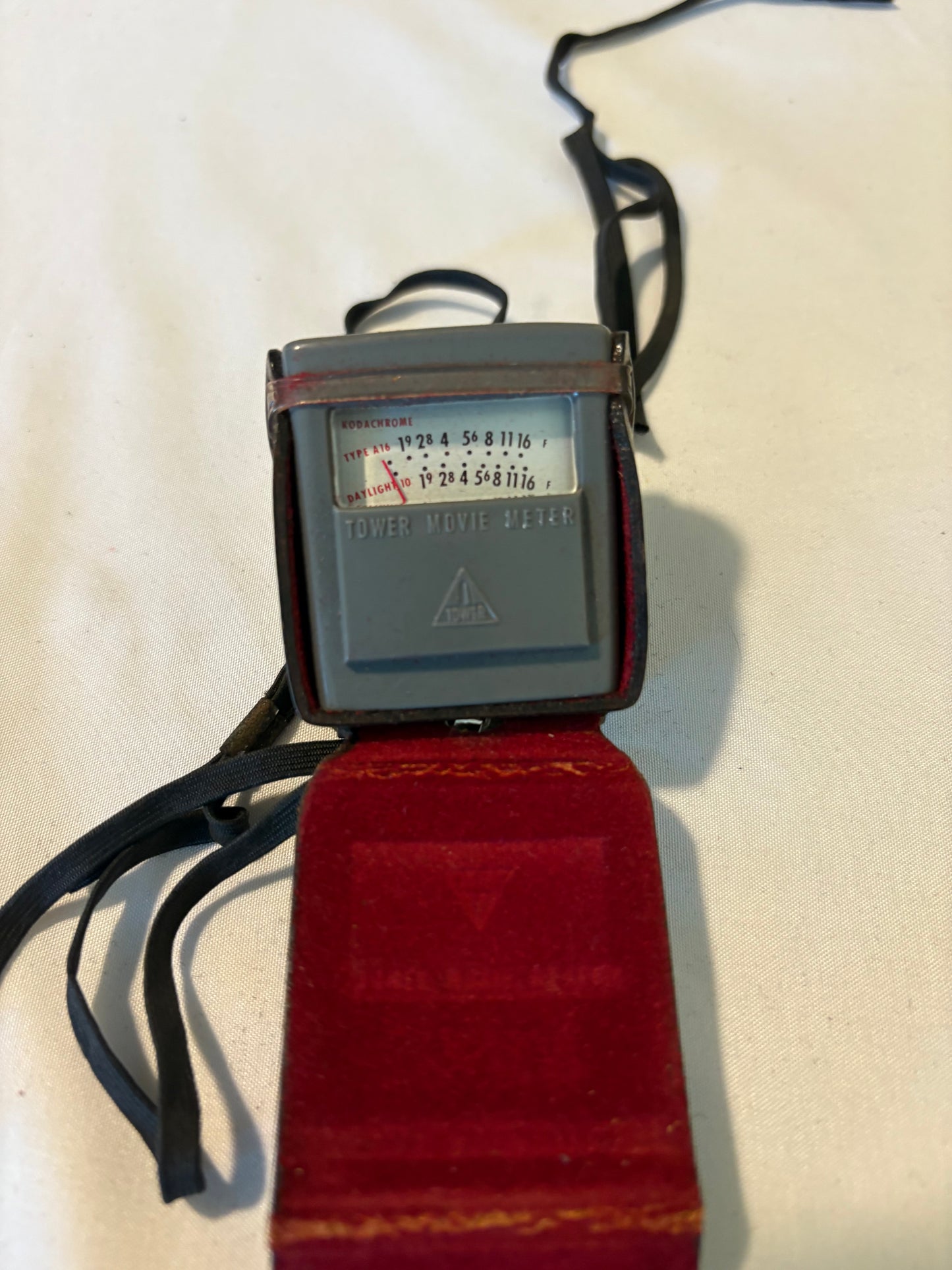Vintage Tower Movie Meter Light Meter w/ Case – Sears – Kodachrome Type A