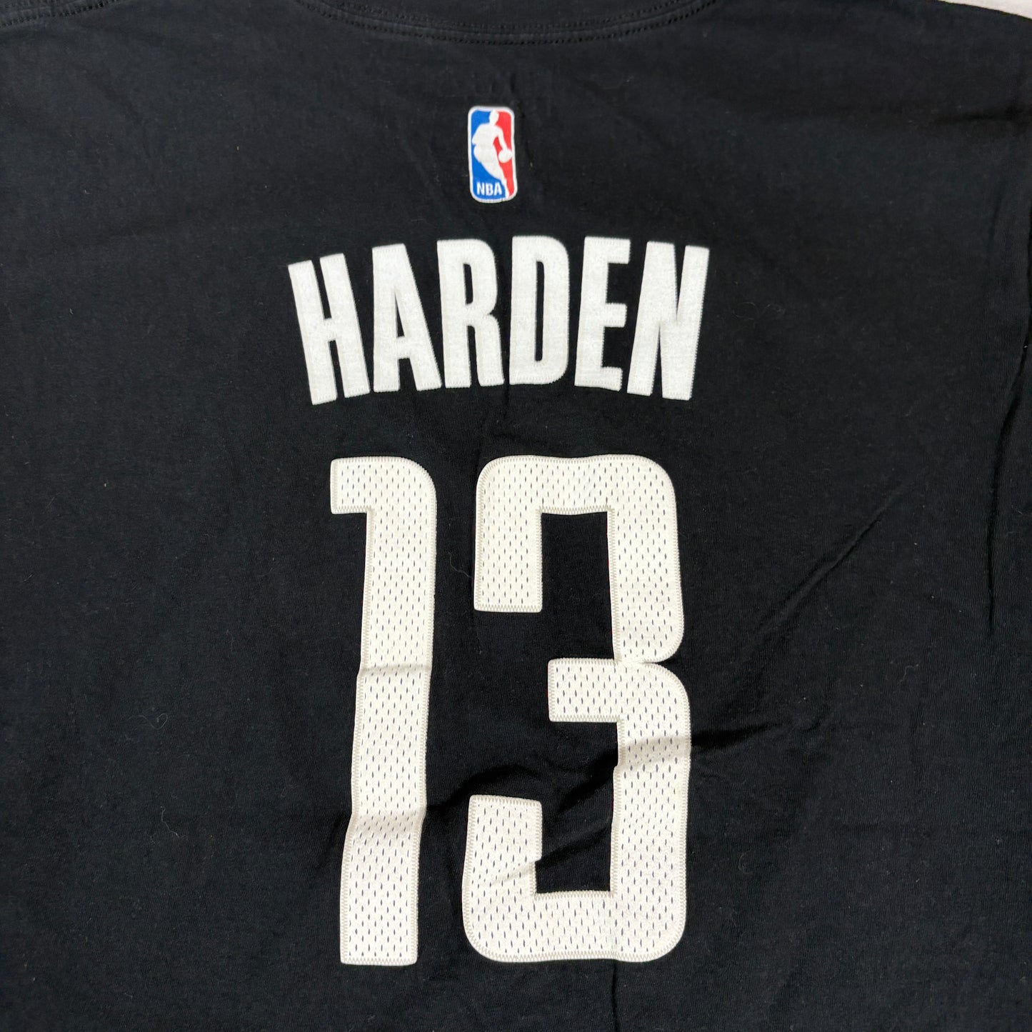 Adidas Mens Houston Rockets Harden 13 T Shirt Large Black NBA Basketball Tee
