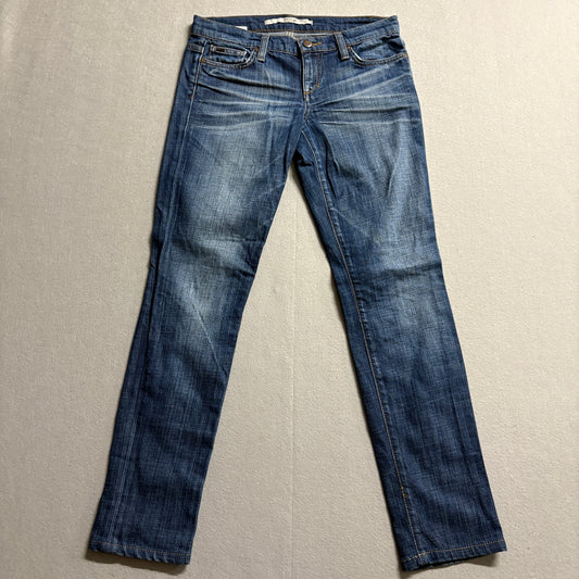 Joe's Jeans Cigarette Skinny Jeans Women W24 Fits Like 30x28 Dark Wash