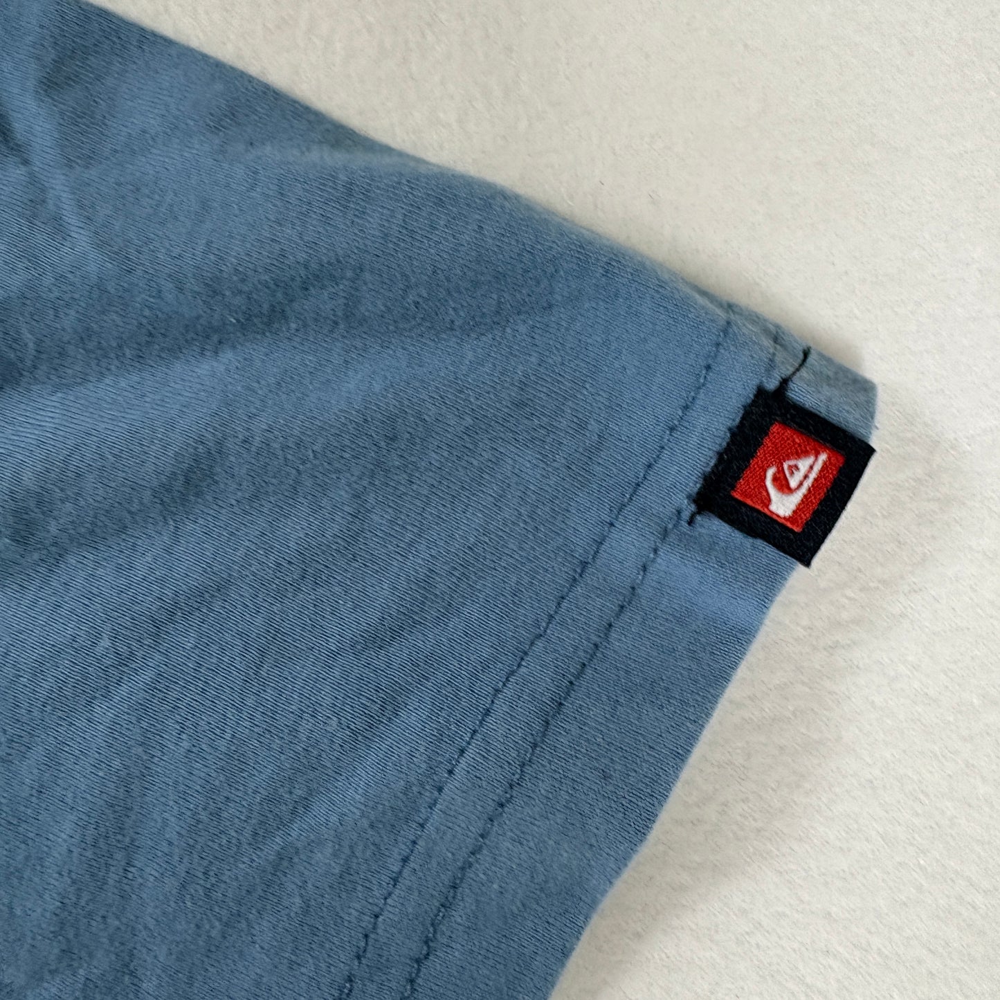 Quiksilver Mens Blue Shadow T Shirt Large Surf Graphic Tee New With Tags NWT