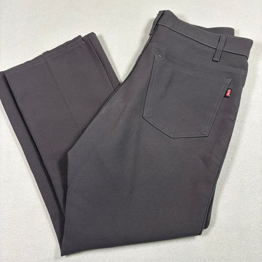 Amin Jeans Mens 34x30 Brown Straight Leg Denim Pants Y2K Vintage Mexico Made