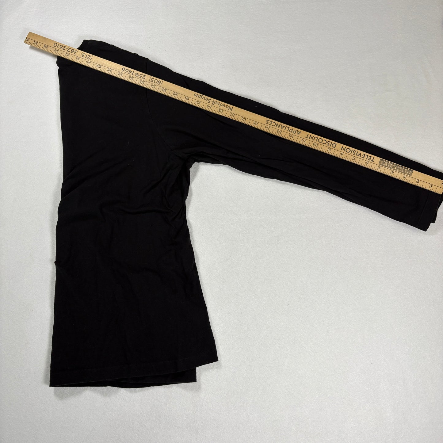 Michael Kors Mens Black Long Sleeve T Shirt XL Logo Graphic Tee Cotton Casual