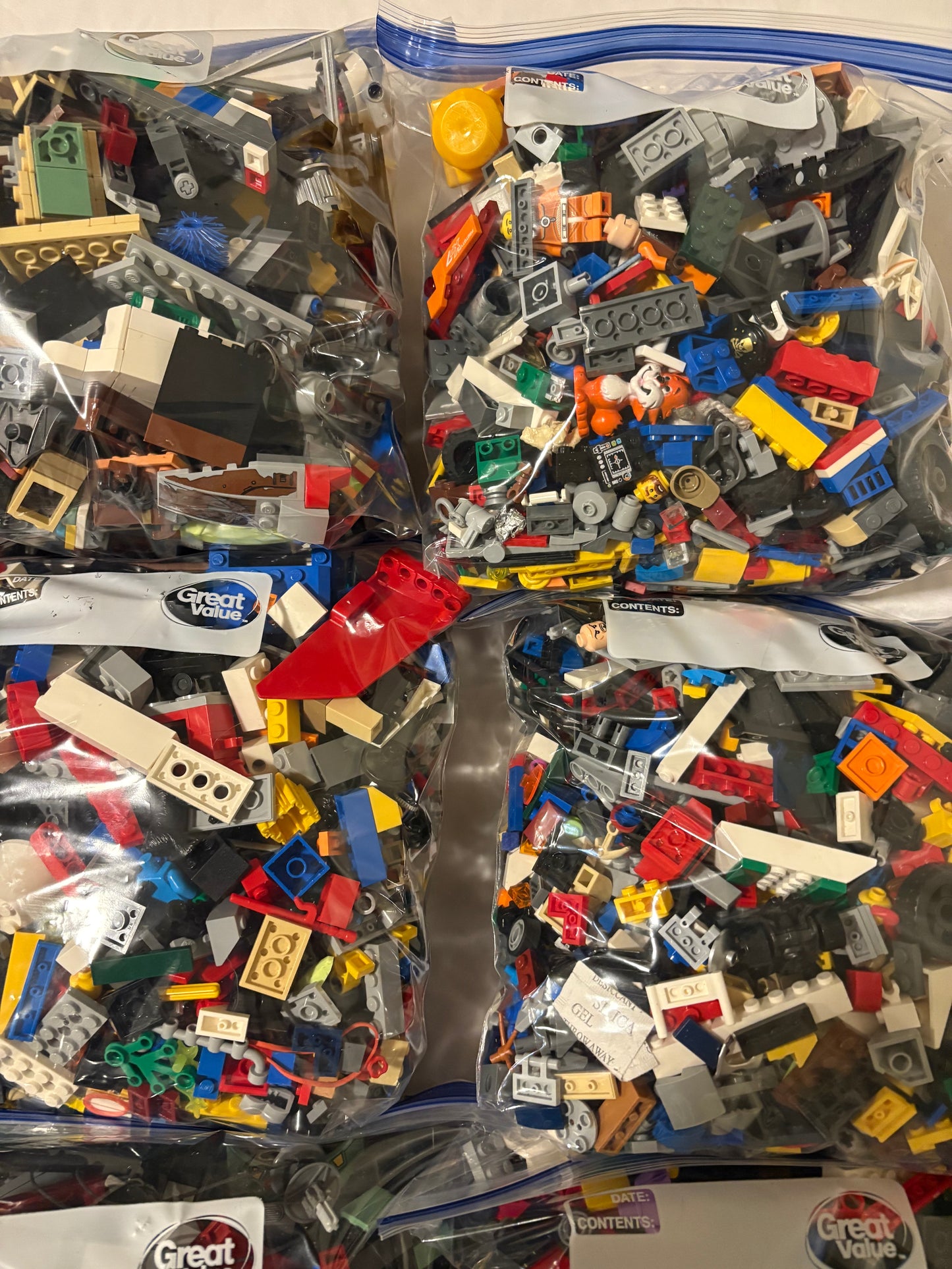 2 LB LEGO Bulk Lot Bricks Parts Pieces Random Mixed Clean Genuine – 1 Bag Min