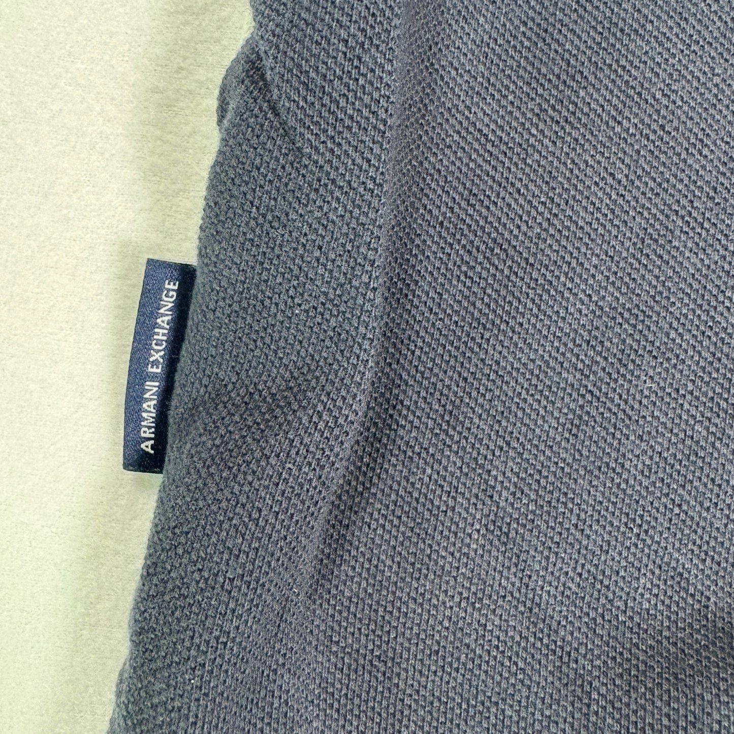 Armani Jeans Mens Polo Shirt XXL Black Short Sleeve Classic Designer Casual AJ