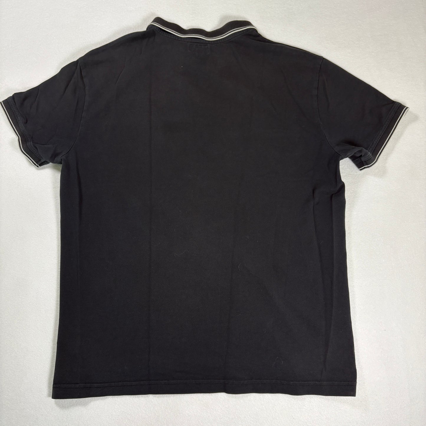 Armani Jeans Mens Polo Shirt XXL Black Short Sleeve Classic Designer Casual AJ