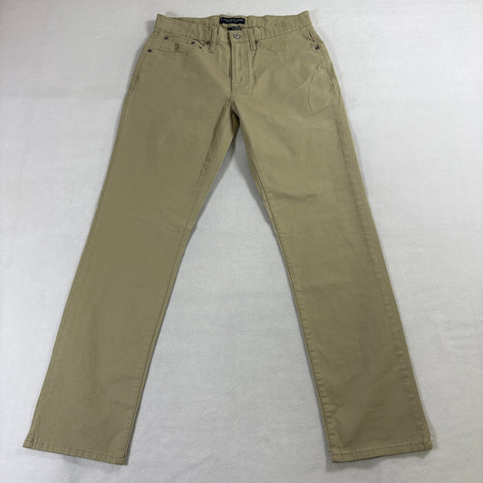 Slim Straight Khaki Chino Pants U.S Polo Assn W32 L32 Fits Like 30X31 Stretch