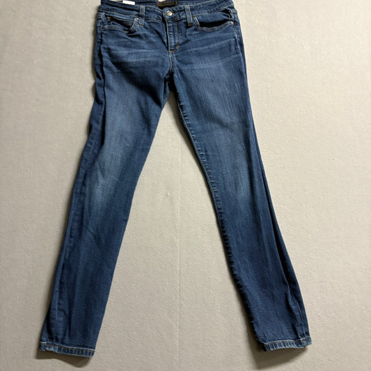 Joe’s Jeans Skinny Stretch Denim Jeans Low Rise Tag 29 Fits Like 30X28 Dark Wash