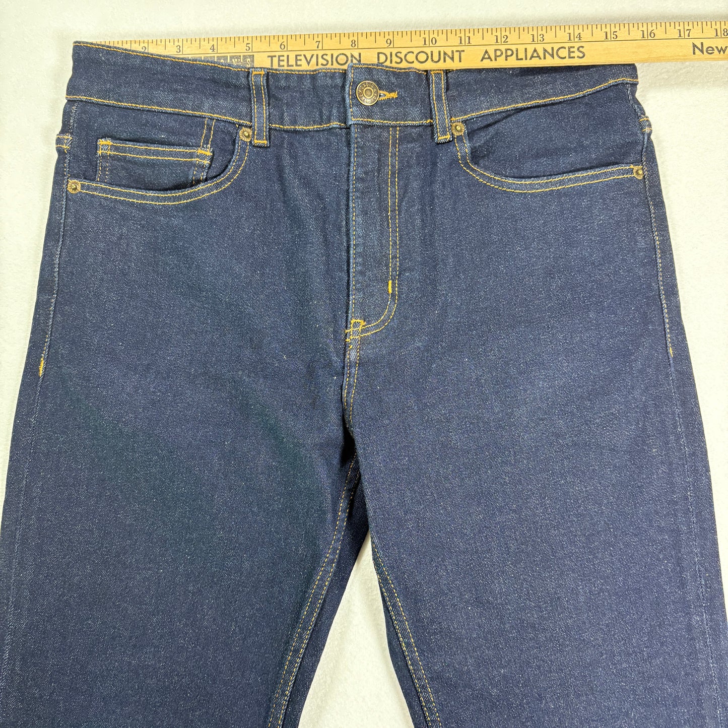 Zadig Voltaire Mens Jeans 33x30 Mick Slim Fit Dark Wash Denim NWOT Designer