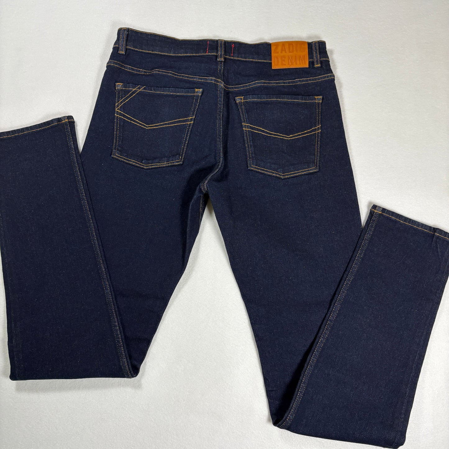 Zadig Voltaire Mens Jeans 33x30 Mick Slim Fit Dark Wash Denim NWOT Designer