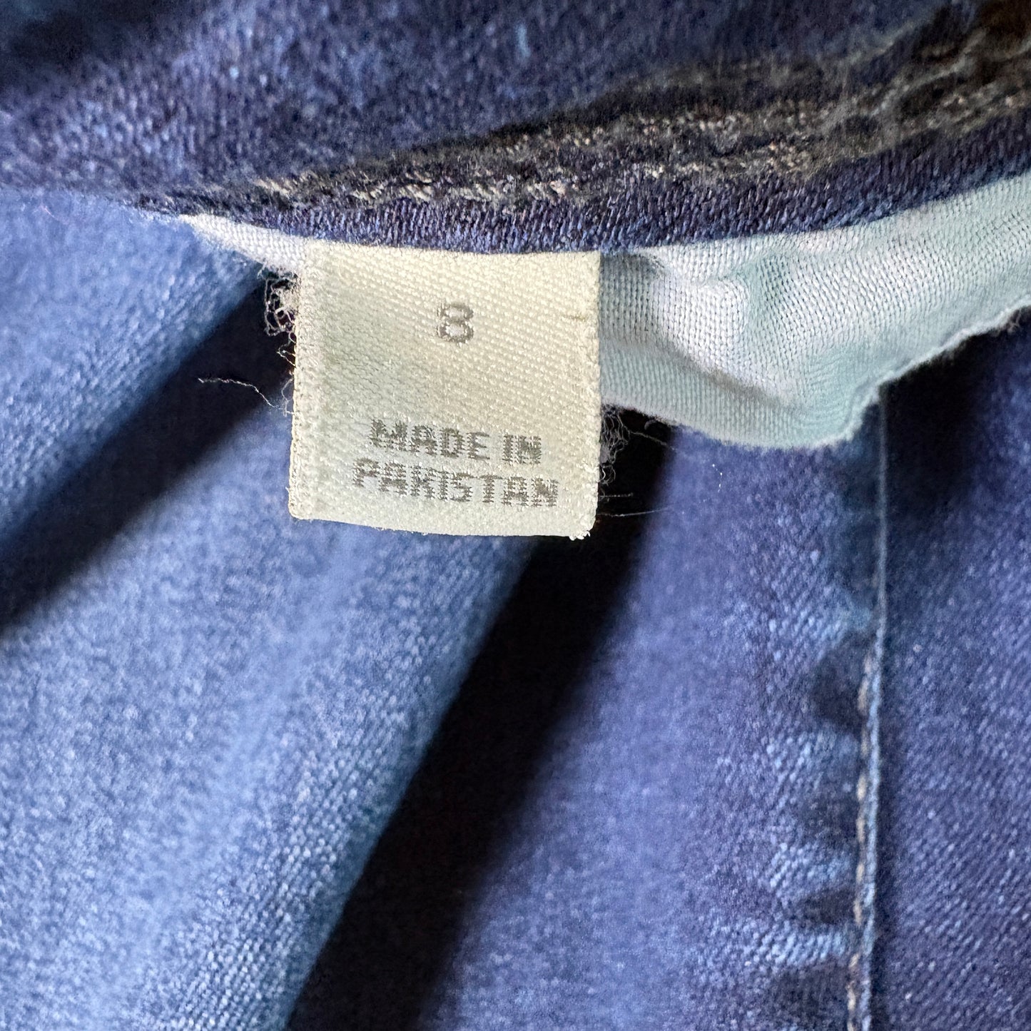 Style & Co Womens 8 Straight Leg Jeans Dark Wash Denim Stretch Y2K Classic