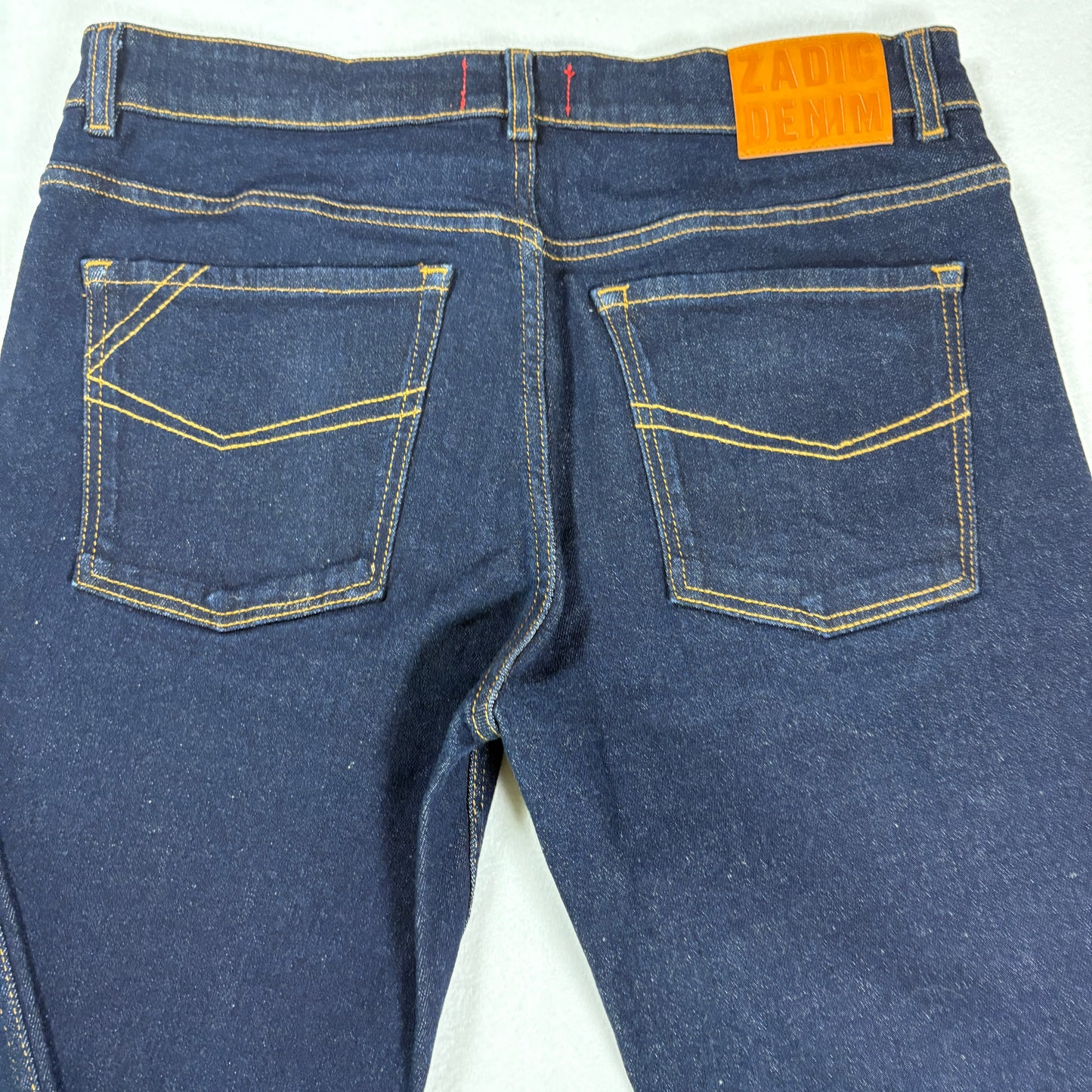 Zadig Voltaire Mens Jeans 33x30 Mick Slim Fit Dark Wash Denim NWOT Designer