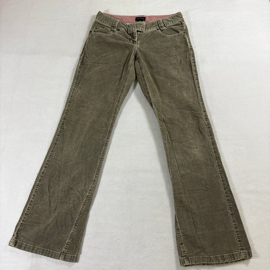 Corduroy Bootcut Pants Brown The Limited Womens Size 6 Fits Like 29X31 Stretch