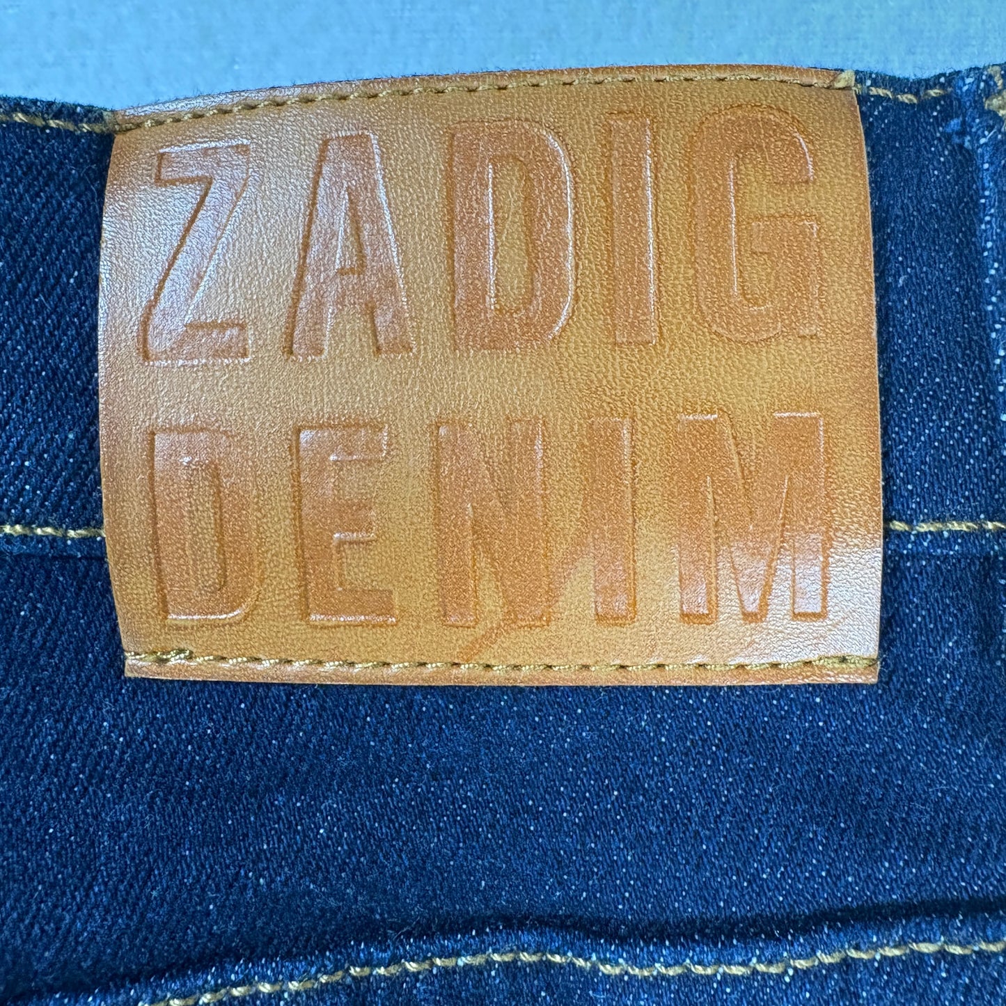 Zadig Voltaire Mens Jeans 33x30 Mick Slim Fit Dark Wash Denim NWOT Designer