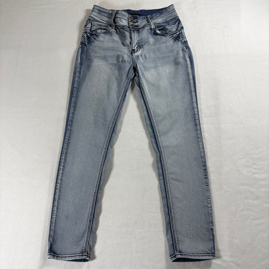 Rampage Womens 11 Skinny Jeans Light Wash Stretch Y2K Streetwear Denim Retro 00s