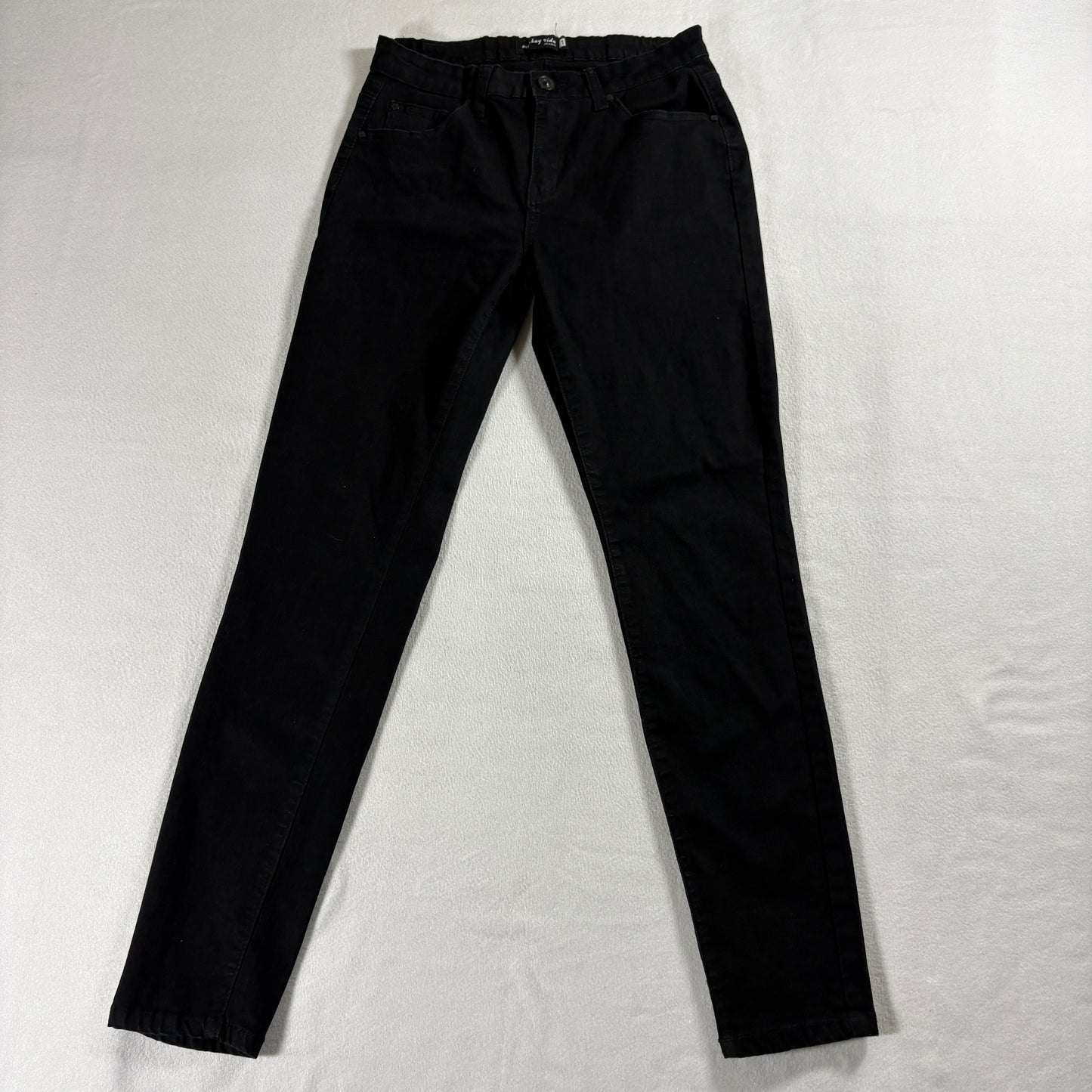 Monkey Ride Womens 11 Black Skinny Jeans Stretch Y2K Streetwear Denim Retro 00S!!
