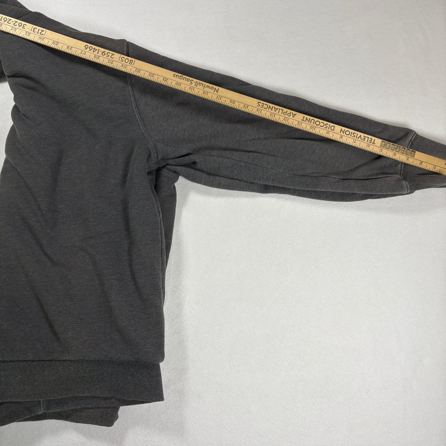 Carhartt Mens Gray Sherpa Lined Full Zip Hoodie Jacket Size XL Workwear