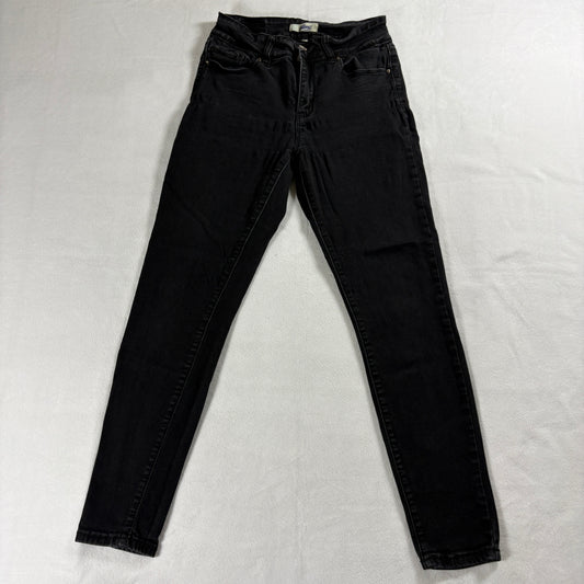 California Vintage Womens 11 Black Skinny Stretch Y2K Retro Grunge Jeans Altcore