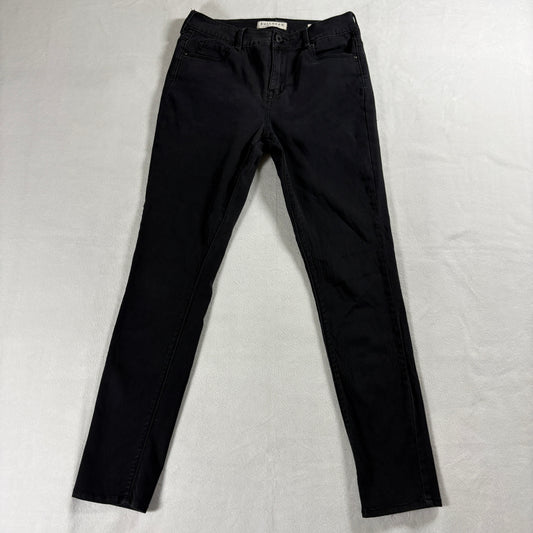Bullhead High Rise Womens 9 Black Skinniest Stretch Y2K Skinny Jeans Retro Alt