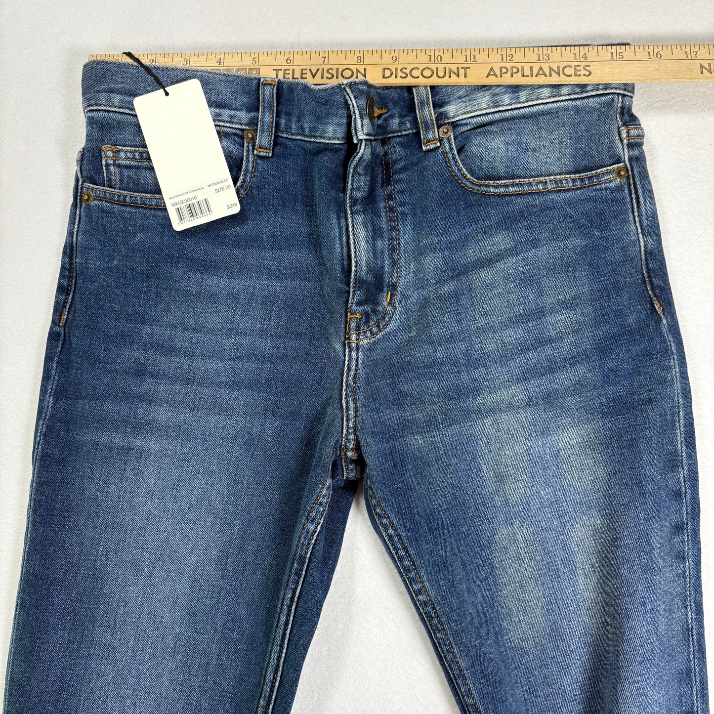 Zadig Voltaire Womens Mick Denim Jeans Size 29 Medium Blue Skinny Eco NWT $248