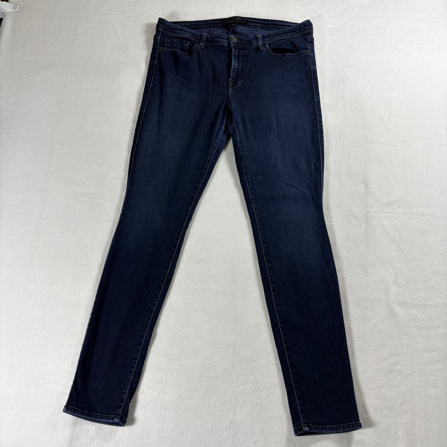 Genetic Mens 32x27 Dark Wash Skinny Jeans Stretch Y2K Streetwear Worn Dist