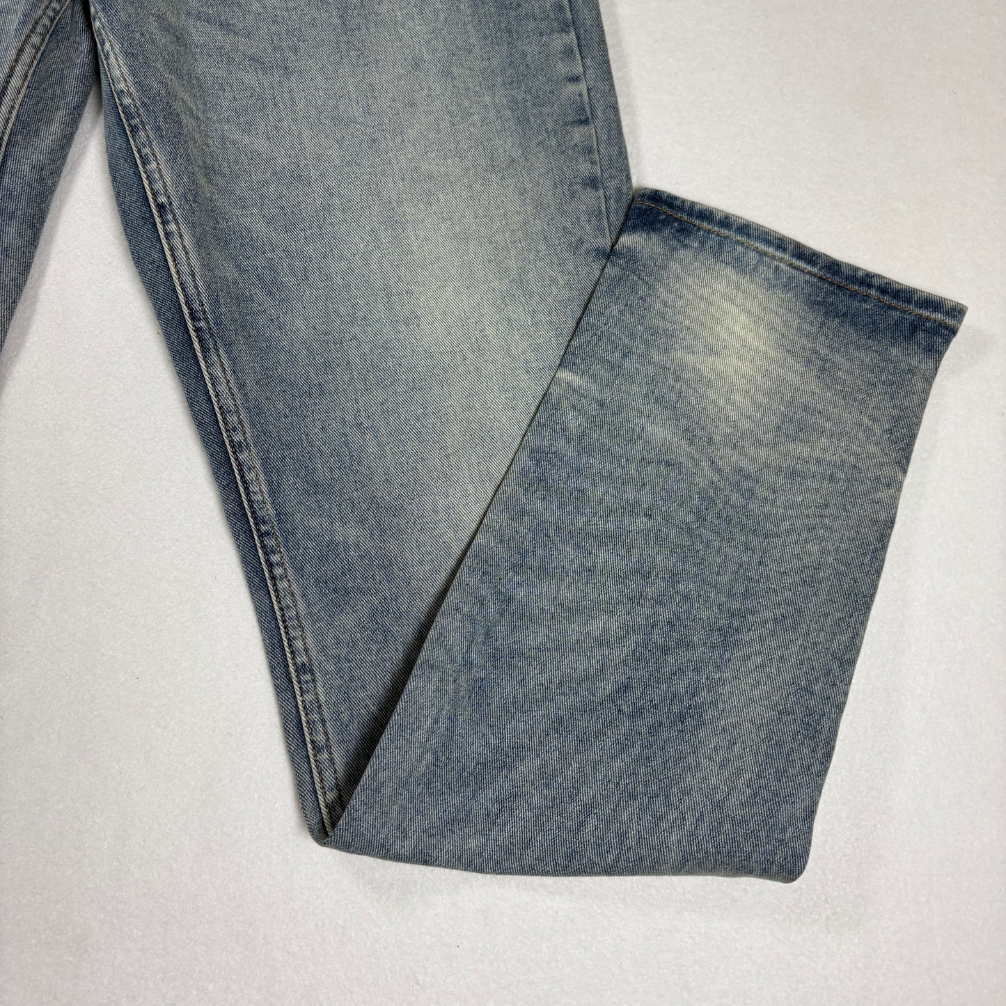 Ksubi Mens Chitch Pure Dynamite Jeans Size 36 Blue Slim Tapered Distressed NWT