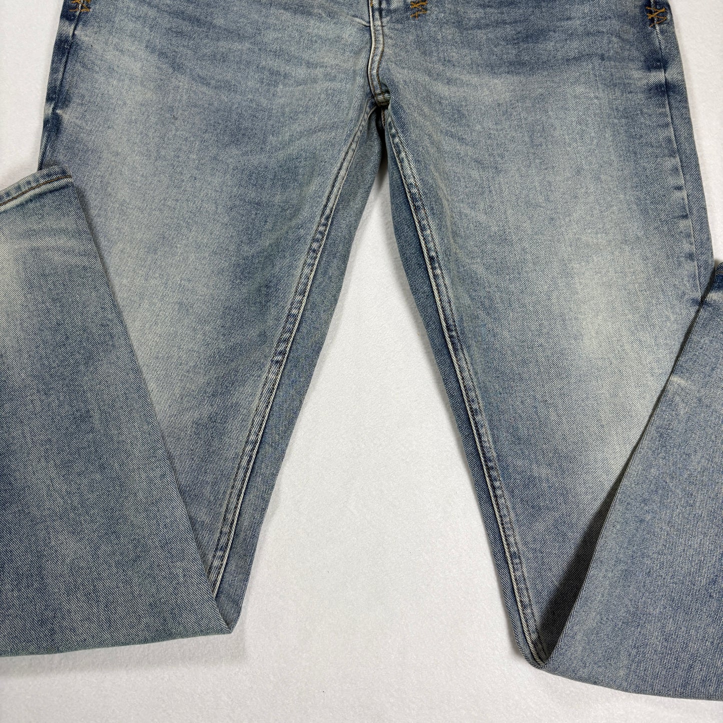 Ksubi Mens Chitch Pure Dynamite Jeans Size 36 Blue Slim Tapered Distressed NWT