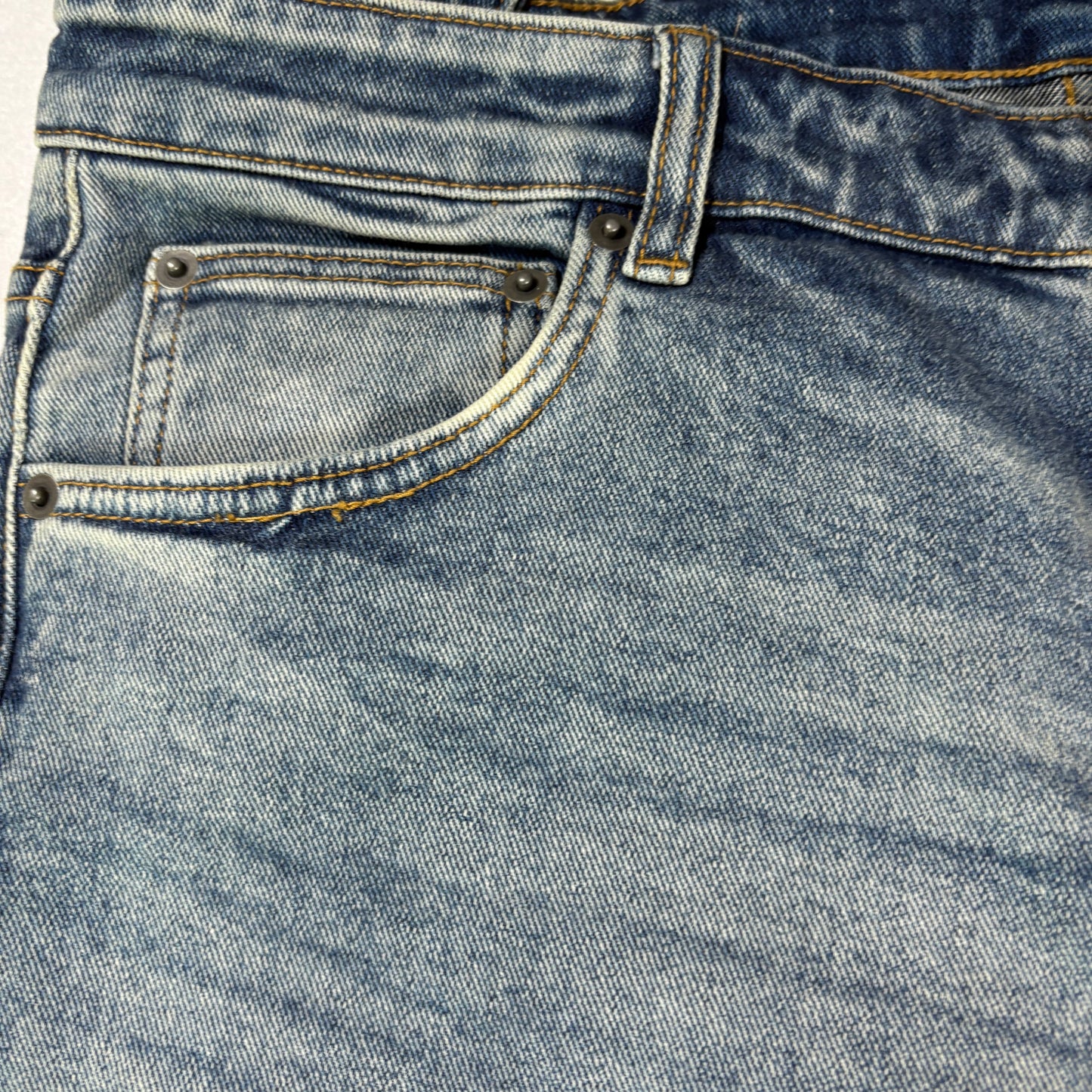 Ksubi Mens Chitch Pure Dynamite Jeans Size 36 Blue Slim Tapered Distressed NWT