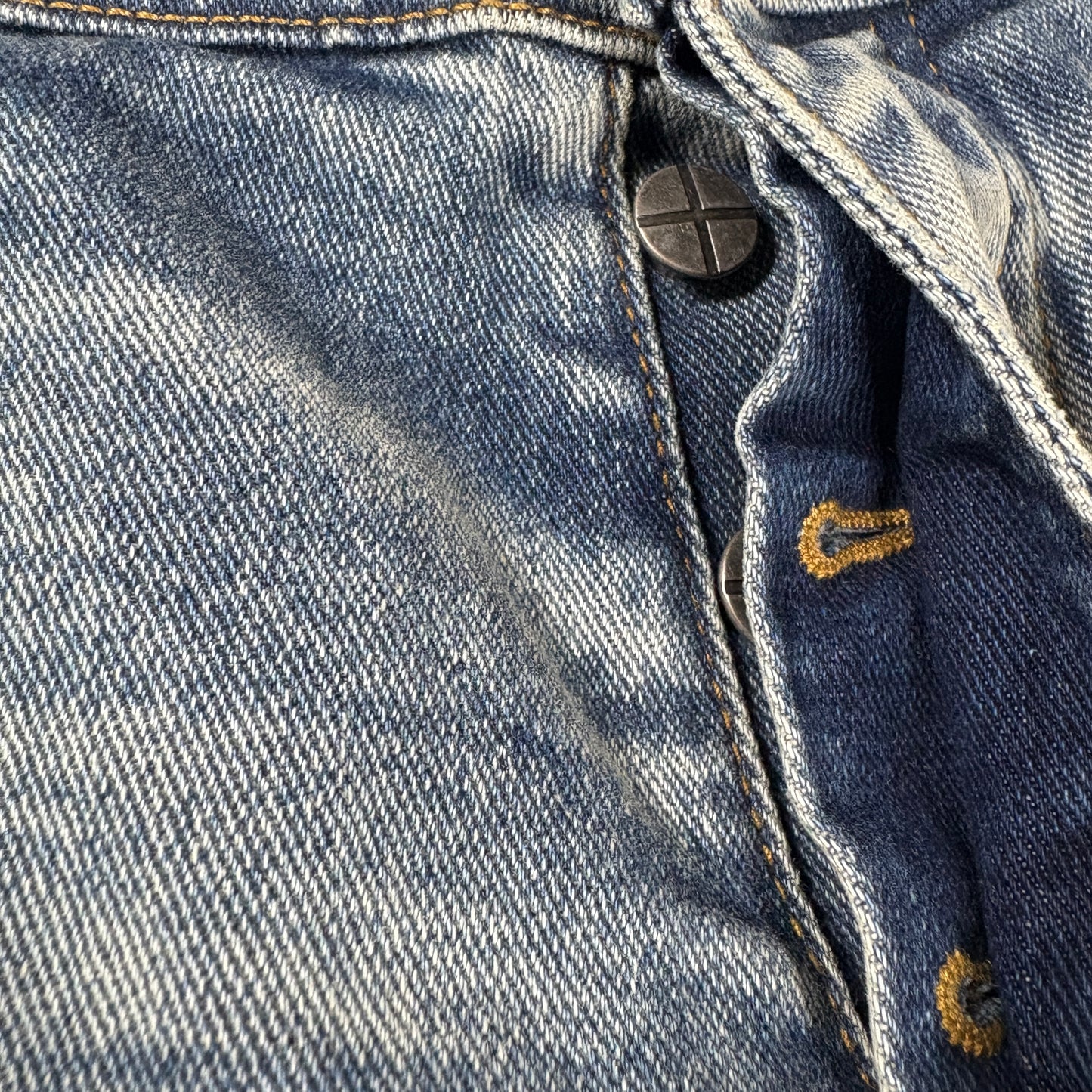 Ksubi Mens Chitch Pure Dynamite Jeans Size 36 Blue Slim Tapered Distressed NWT