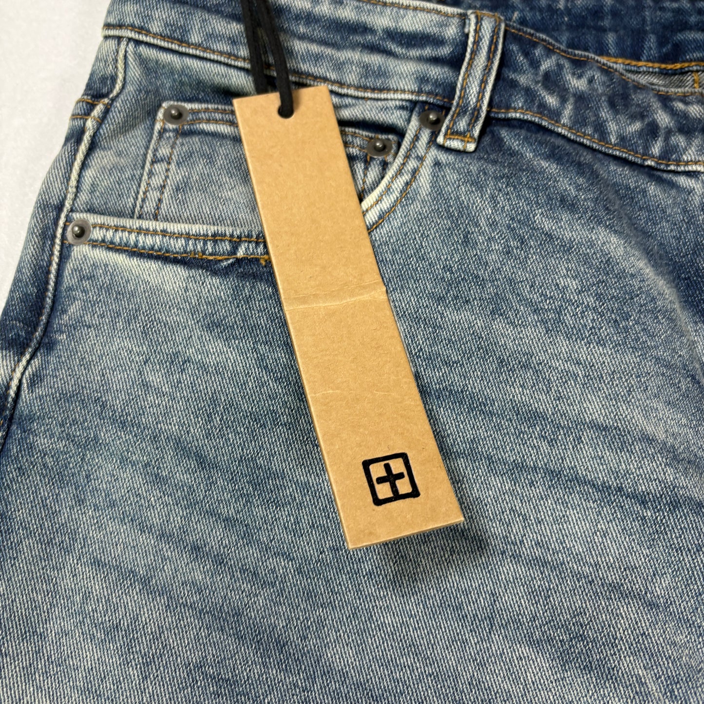 Ksubi Mens Chitch Pure Dynamite Jeans Size 36 Blue Slim Tapered Distressed NWT