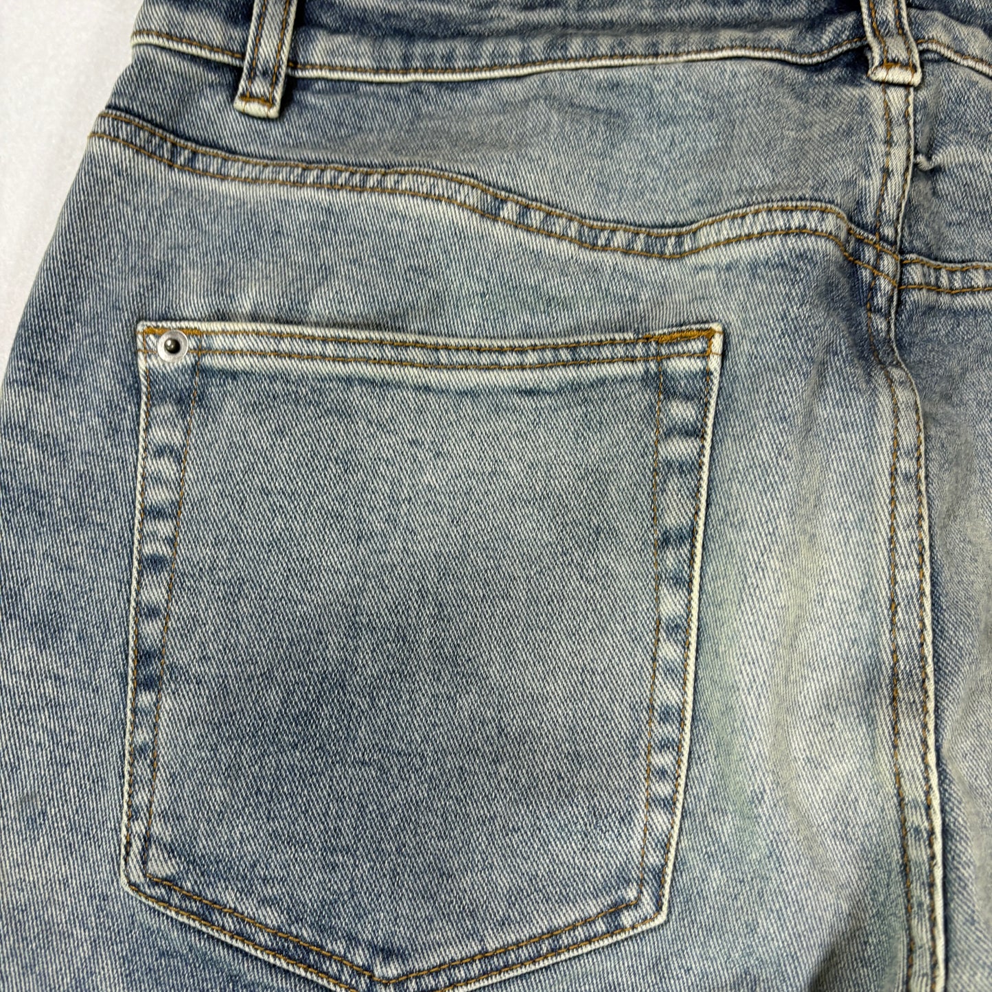 Ksubi Mens Chitch Pure Dynamite Jeans Size 36 Blue Slim Tapered Distressed NWT