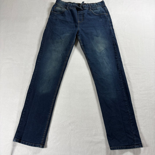 Lucky Brand Womens XL 18/20 Dark Wash Slim Jogger Stretch Denim Y2K Jeans Retro!