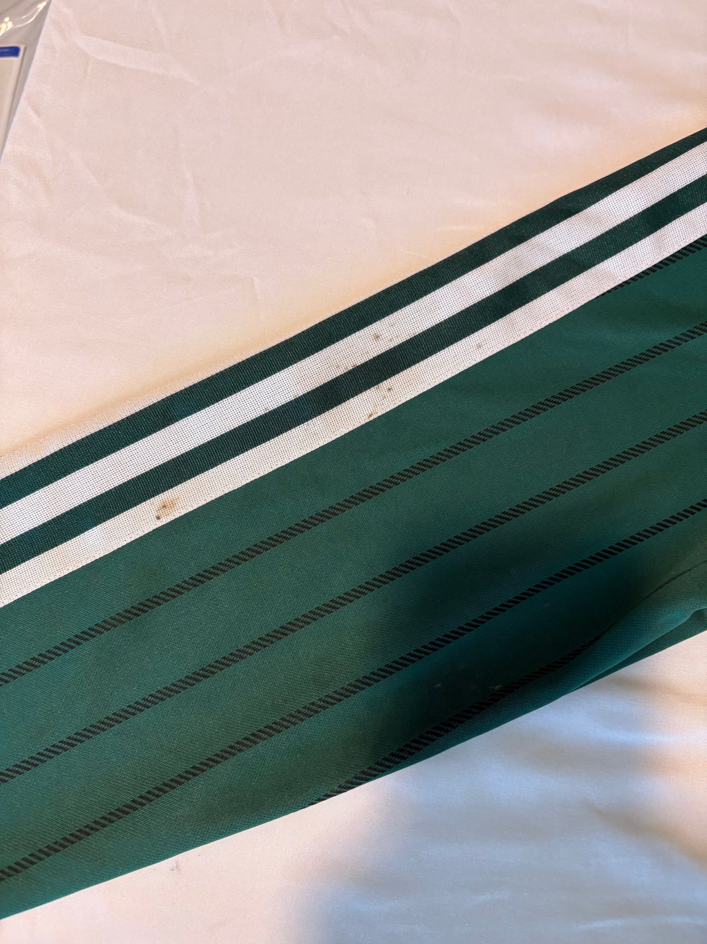Adidas Originals XS Green Track Jacket Trefoil Striped Full Zip Retro 3-Stripes