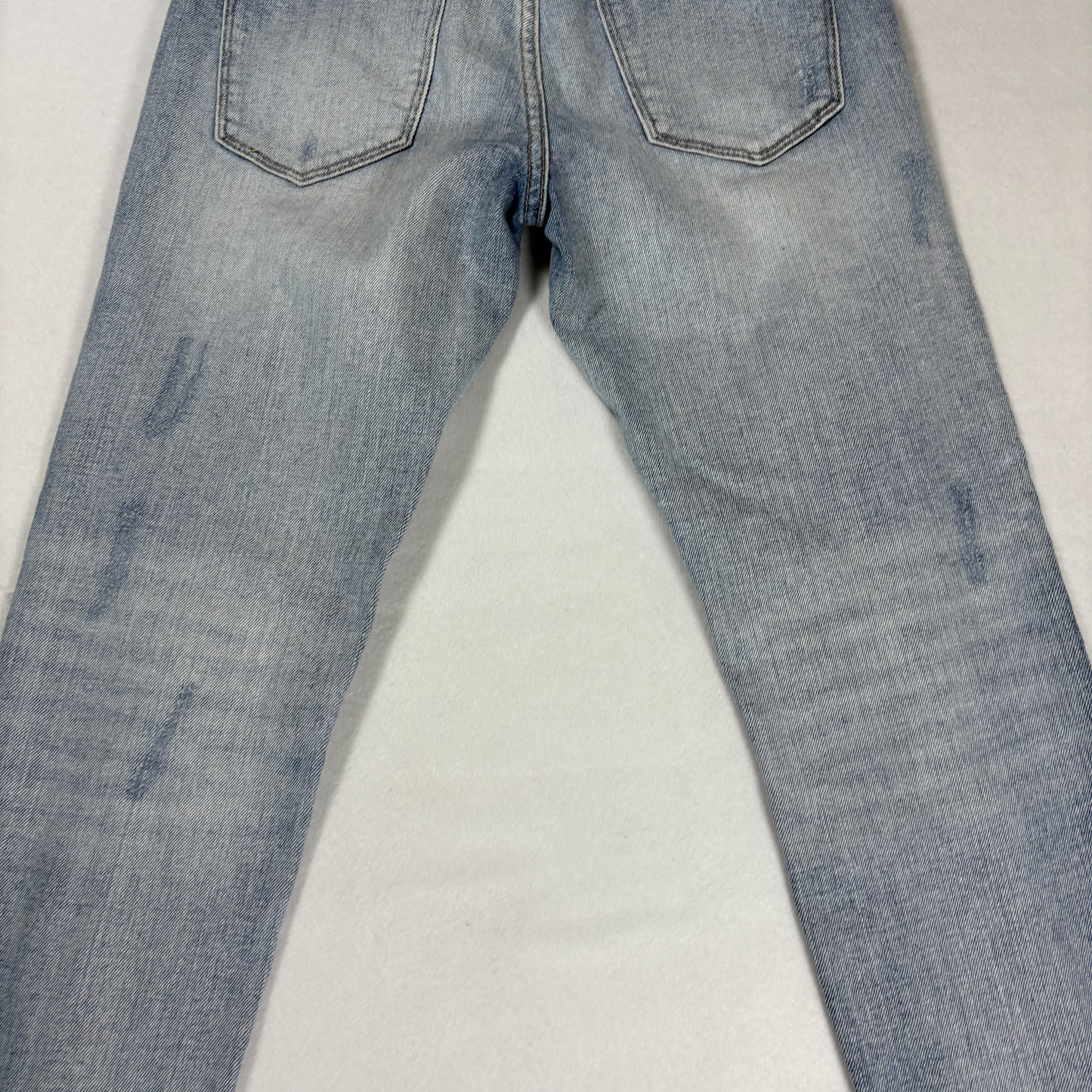 Eunina Womens Jeans Size 3 Low Rise Boyfriend Crop Distressed Y2K Grunge