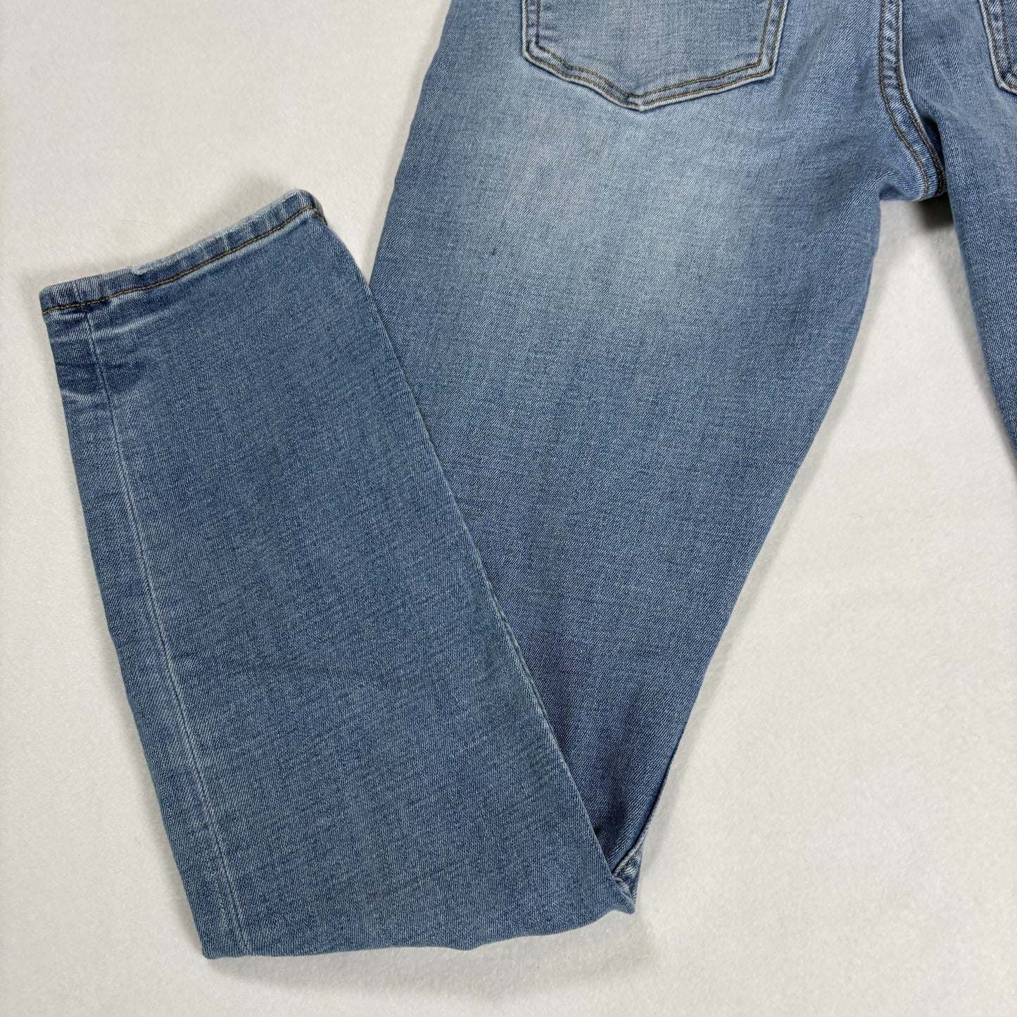 RSQ Mens Skinny Jeans 30x32 Light Wash Distressed Denim Y2K Grunge