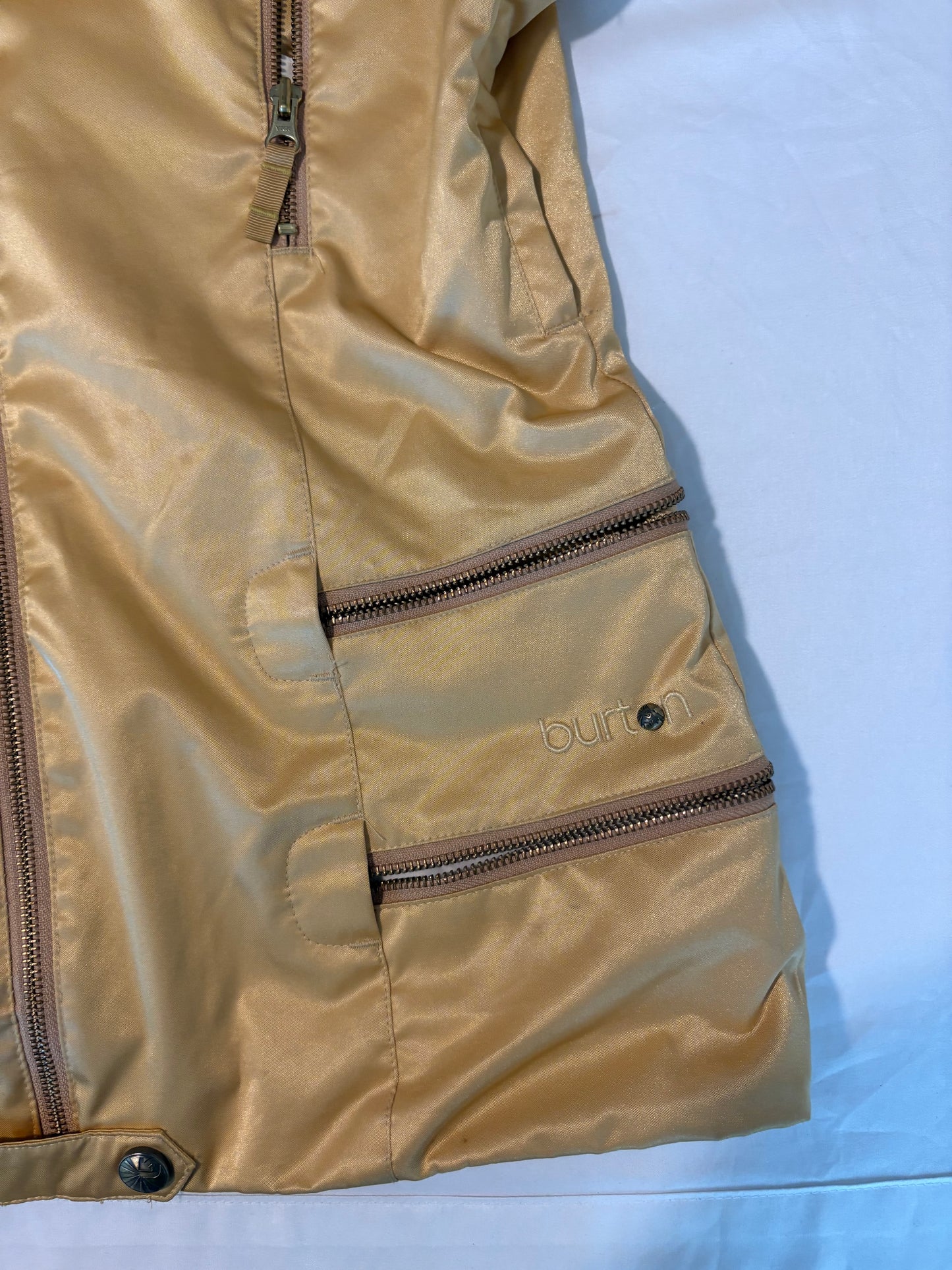 Burton Women’s Gold DryRide Snowboard Jacket – Medium – Waterproof Ski Snow Coat