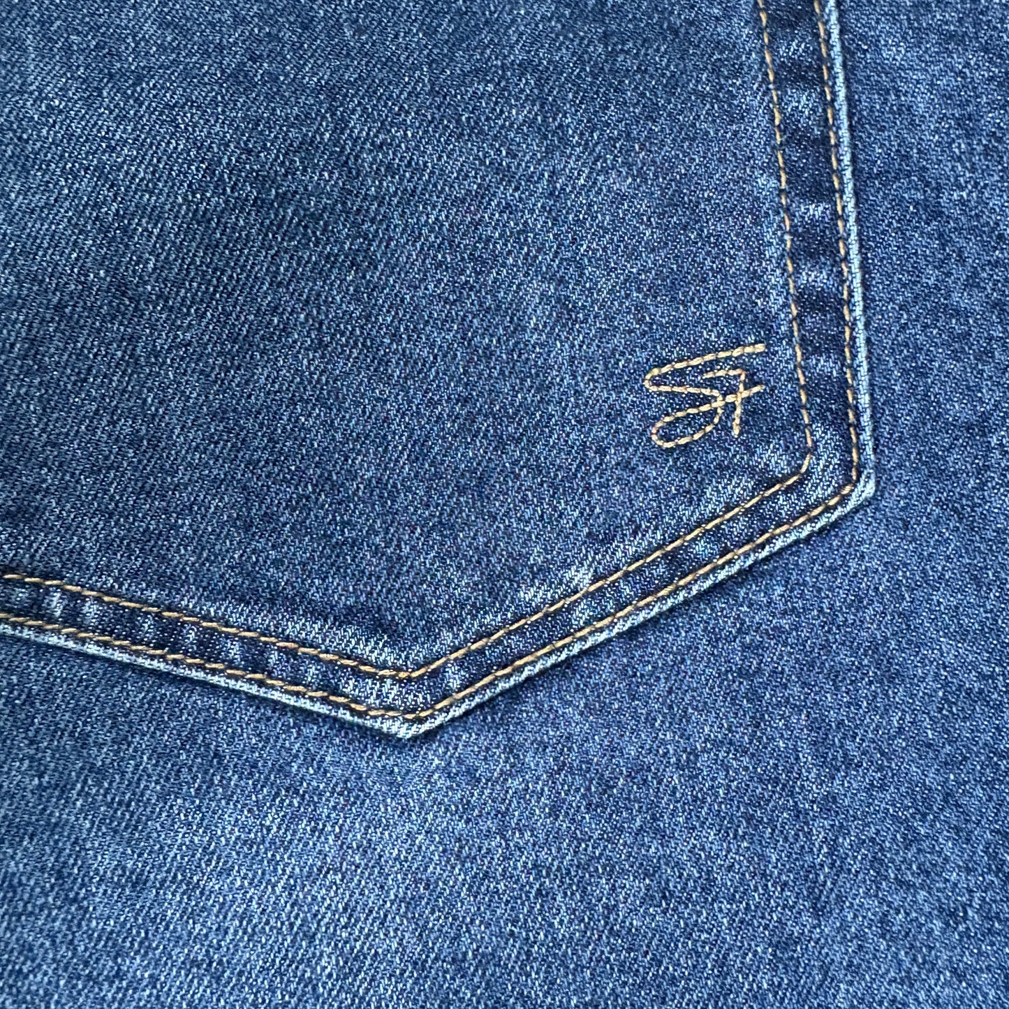 Seven7 Womens Jeans Size 6 Slim Straight Blue Denim Stretch Classic