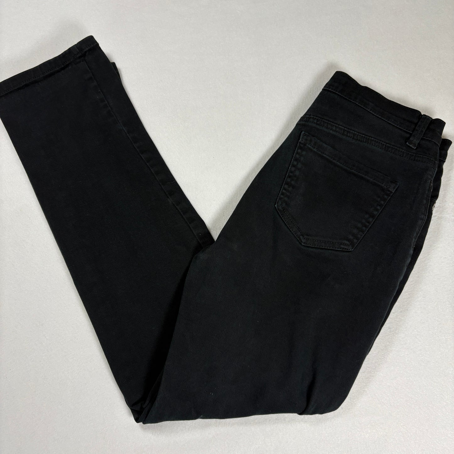 Gloria Vanderbilt Womens Jeans Size 4 Black Amanda High Rise Straight Classic