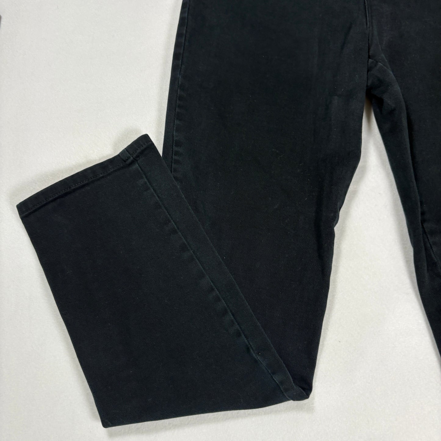 Gloria Vanderbilt Womens Jeans Size 4 Black Amanda High Rise Straight Classic