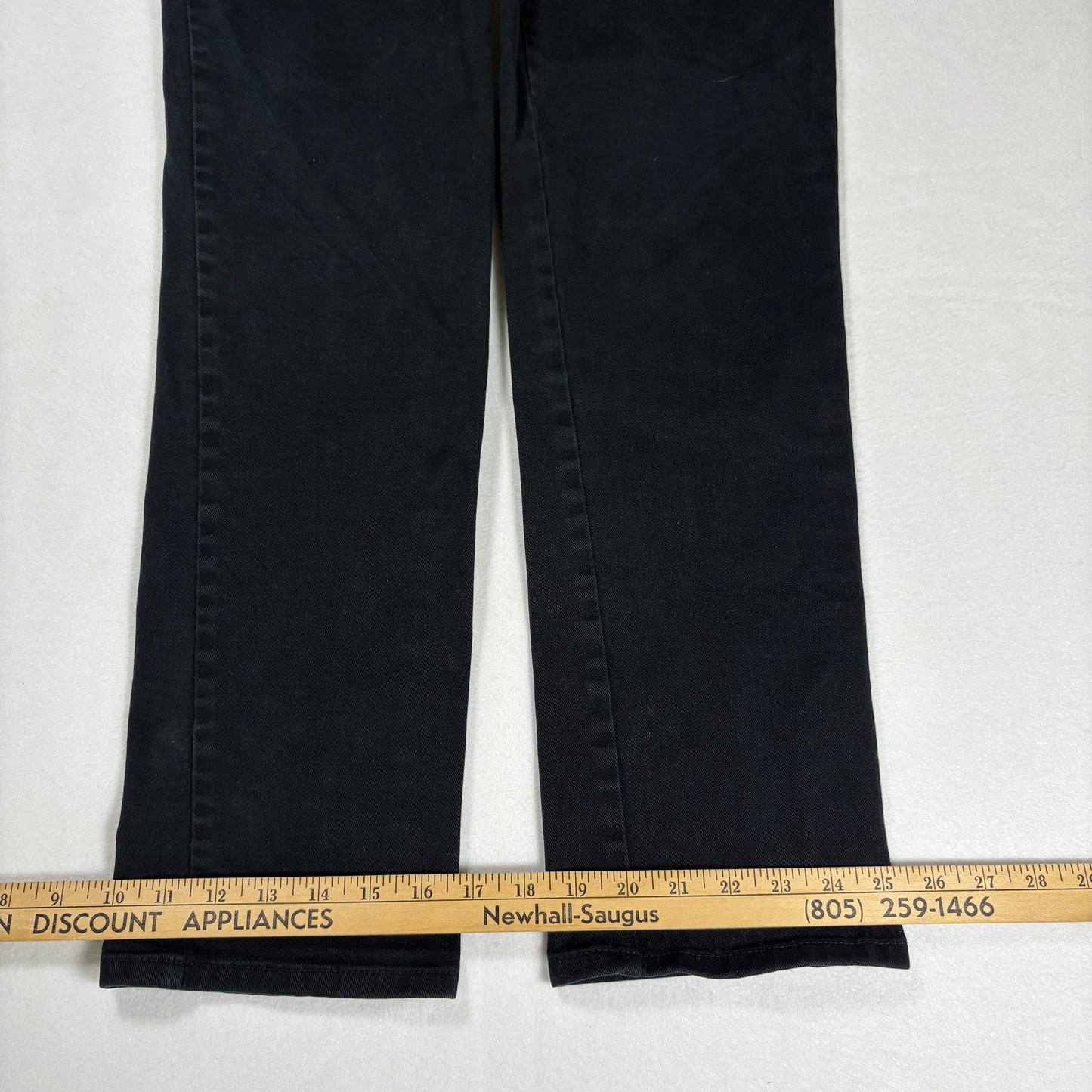 Gloria Vanderbilt Womens Jeans Size 4 Black Amanda High Rise Straight Classic