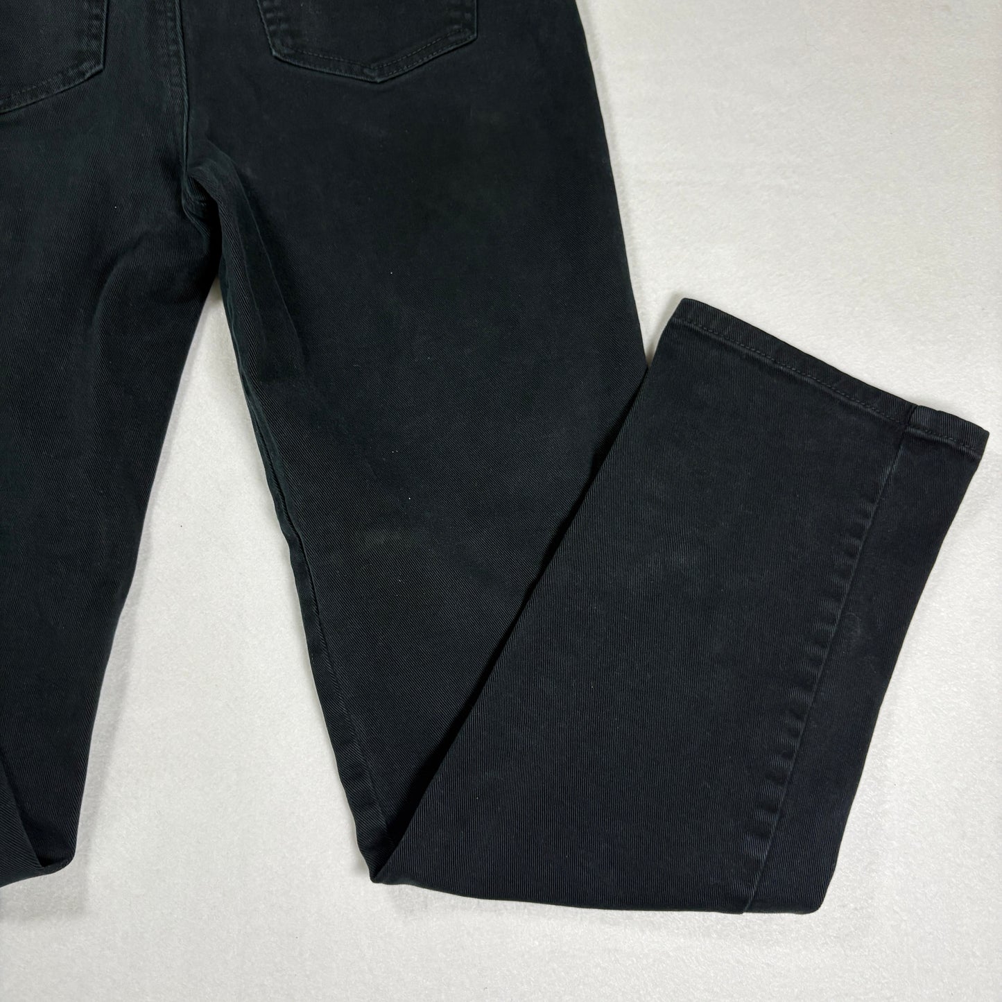 Gloria Vanderbilt Womens Jeans Size 4 Black Amanda High Rise Straight Classic