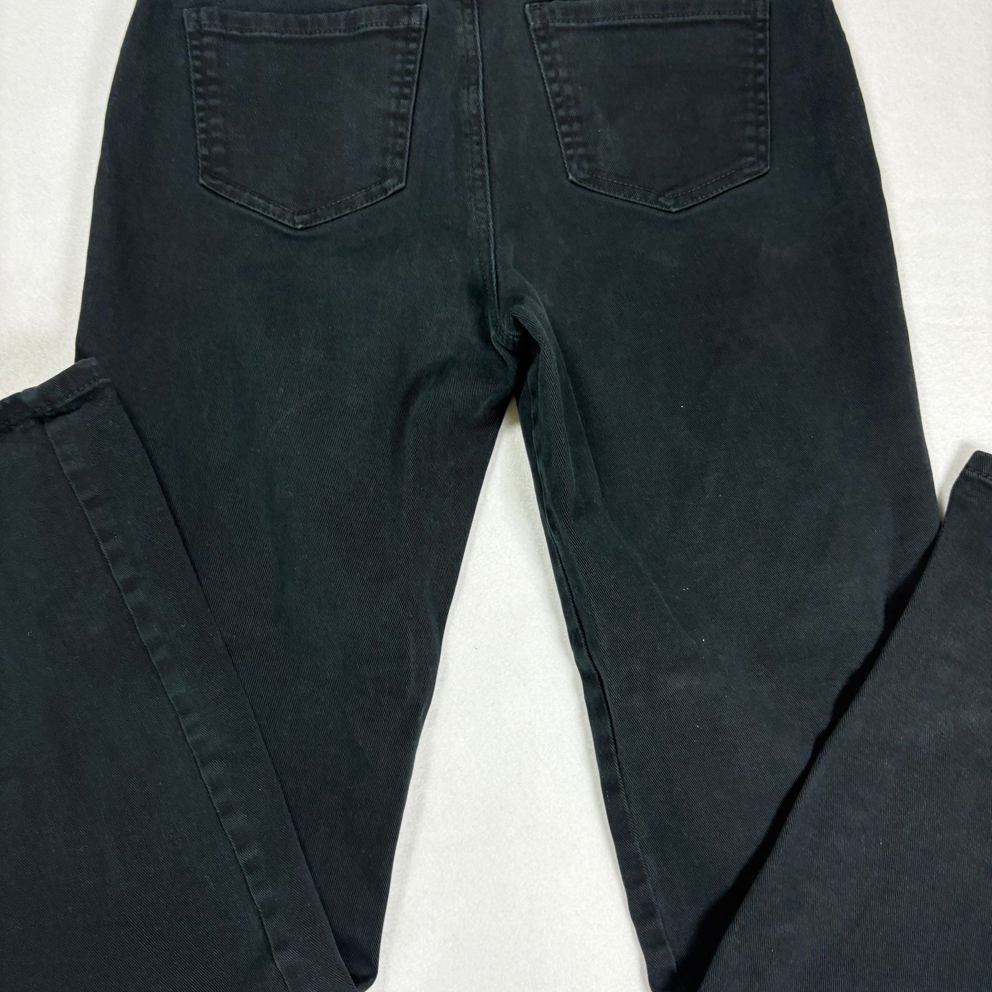 Gloria Vanderbilt Womens Jeans Size 4 Black Amanda High Rise Straight Classic