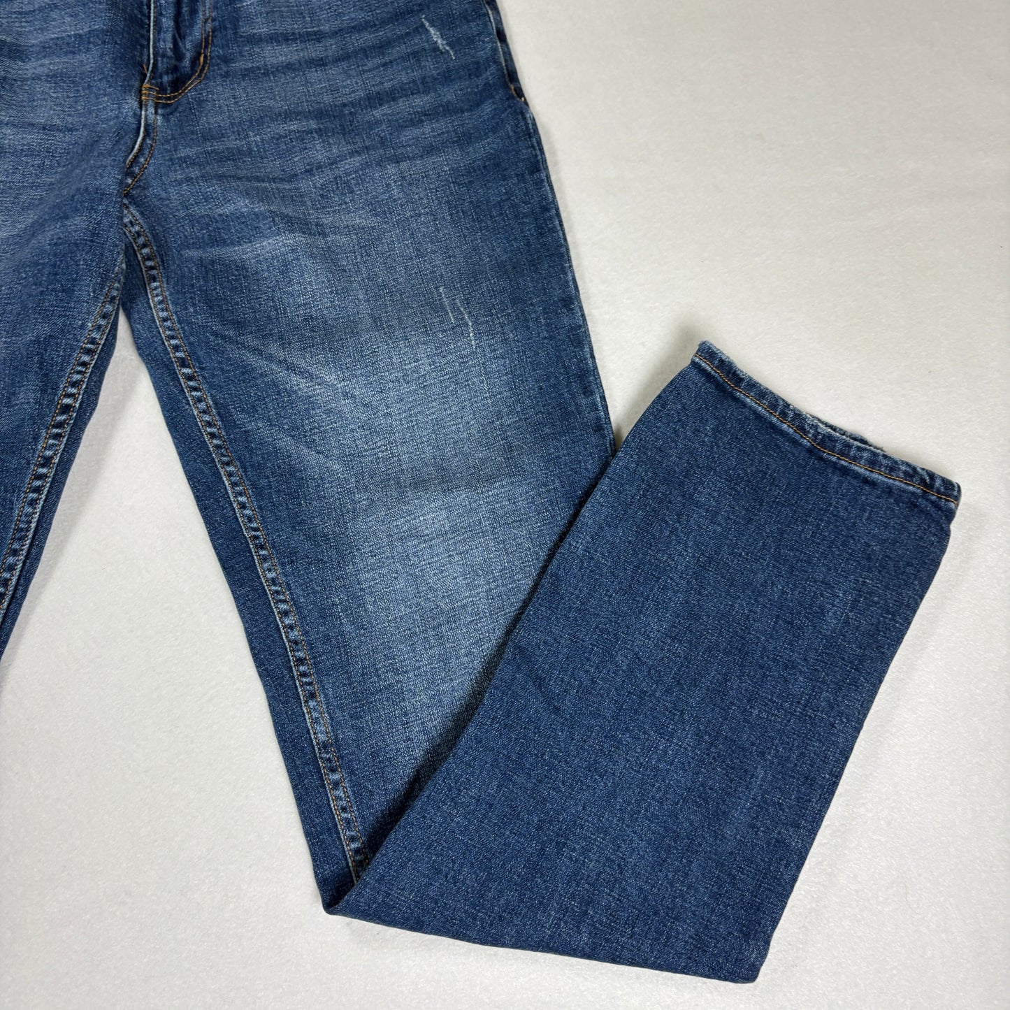 RSQ Mens Slim Straight Jeans 30x32 Blue Denim Y2K Vintage Grunge 90s