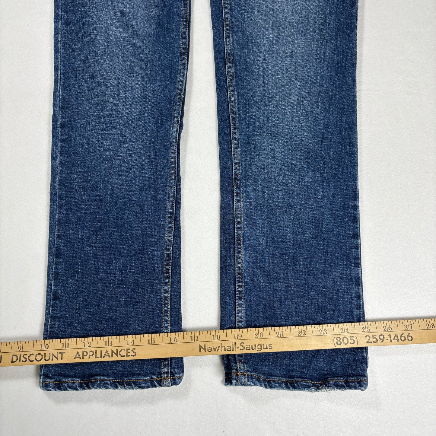 RSQ Mens Slim Straight Jeans 30x32 Blue Denim Y2K Vintage Grunge 90s