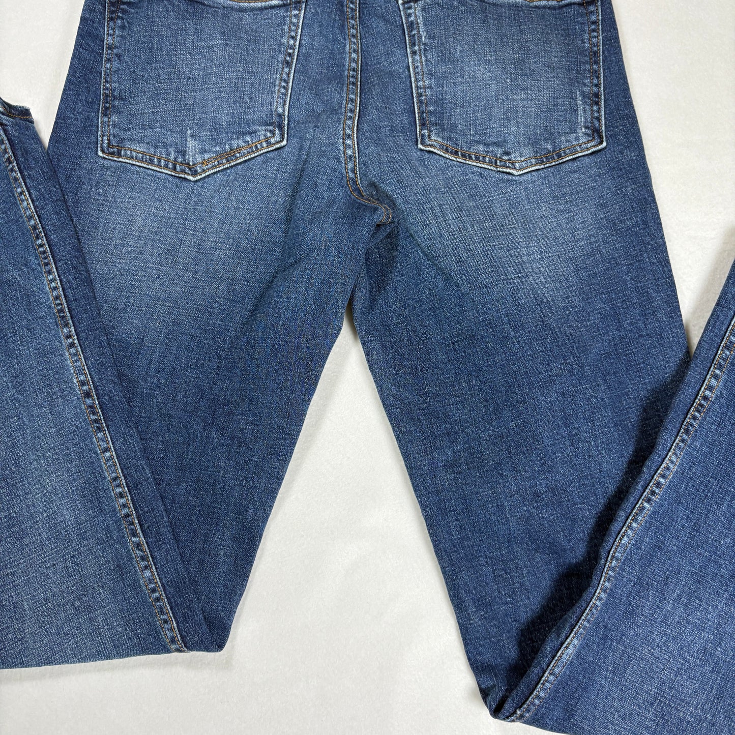 RSQ Mens Slim Straight Jeans 30x32 Blue Denim Y2K Vintage Grunge 90s